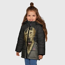 Куртка зимняя для девочки Mr Peanutbutter, цвет: 3D-светло-серый — фото 2