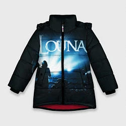Куртка зимняя для девочки Louna, цвет: 3D-красный