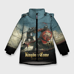 Куртка зимняя для девочки Kingdom Come: Deliverance, цвет: 3D-светло-серый