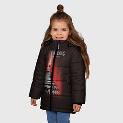 Куртка зимняя для девочки Twin Peaks: Firewalk with me, цвет: 3D-красный — фото 2