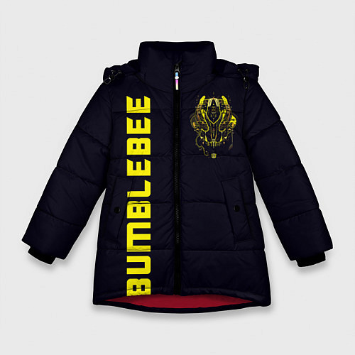 Зимняя куртка для девочки Bumblebee Style / 3D-Красный – фото 1
