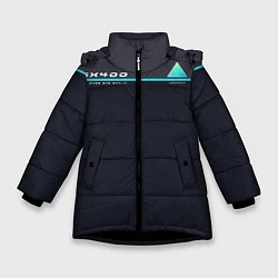 Куртка зимняя для девочки Detroit: AX400, цвет: 3D-черный