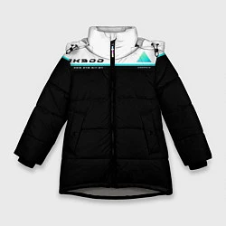 Куртка зимняя для девочки Detroit: RK900, цвет: 3D-светло-серый