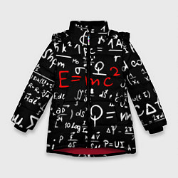 Зимняя куртка для девочки E=mc2: Black Style