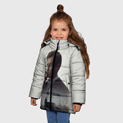 Куртка зимняя для девочки True Detective: Autumn, цвет: 3D-светло-серый — фото 2