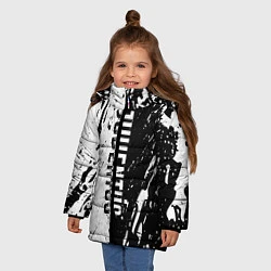 Куртка зимняя для девочки JUVENTUS BIANCONERI, цвет: 3D-черный — фото 2
