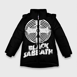 Куртка зимняя для девочки Black Sabbath: Faith, цвет: 3D-черный