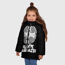 Куртка зимняя для девочки Black Sabbath: Faith, цвет: 3D-черный — фото 2