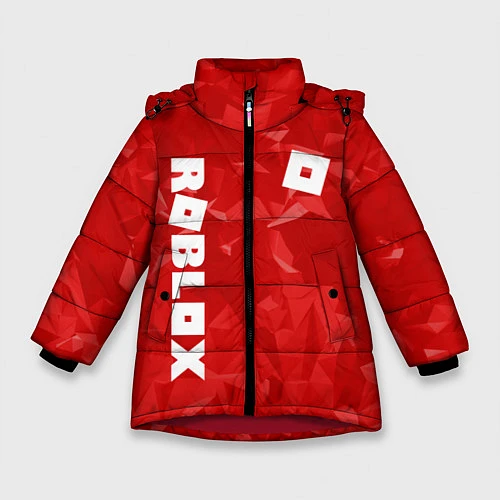 Зимняя куртка для девочки ROBLOX: Red Style / 3D-Красный – фото 1