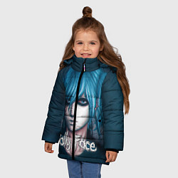 Куртка зимняя для девочки Sally Face, цвет: 3D-красный — фото 2