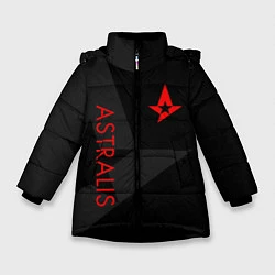 Зимняя куртка для девочки Astralis: Dark Style