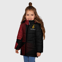 Куртка зимняя для девочки Astralis Champions, цвет: 3D-светло-серый — фото 2