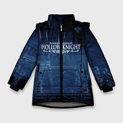Куртка зимняя для девочки Hollow Knight: Darkness, цвет: 3D-светло-серый