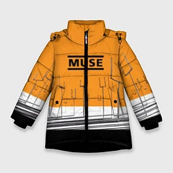 Зимняя куртка для девочки Muse: Orange Mood