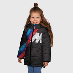 Куртка зимняя для девочки BMW 1, цвет: 3D-красный — фото 2