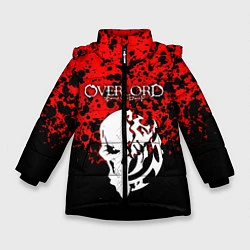 Куртка зимняя для девочки OVERLORD, цвет: 3D-черный