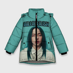 Куртка зимняя для девочки BILLIE EILISH, цвет: 3D-светло-серый