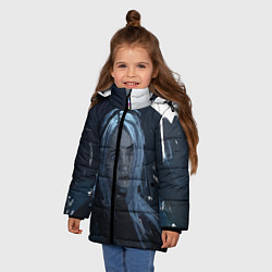 Куртка зимняя для девочки Billie Eilish: Love, цвет: 3D-черный — фото 2