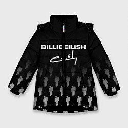 Куртка зимняя для девочки Billie Eilish: Black Autograph, цвет: 3D-черный