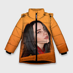 Зимняя куртка для девочки BILLIE EILISH: Orange Mood