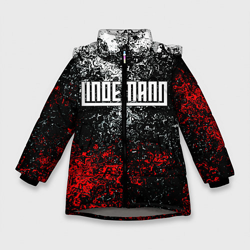Зимняя куртка для девочки LINDEMANN: Colour Splash / 3D-Светло-серый – фото 1