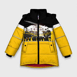Куртка зимняя для девочки Stray Kids, цвет: 3D-красный