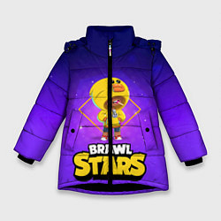 Зимняя куртка для девочки Brawl Stars Leon