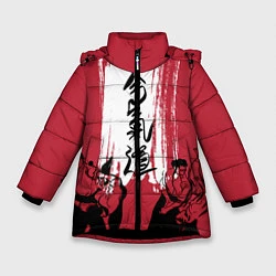 Зимняя куртка для девочки Айкидо