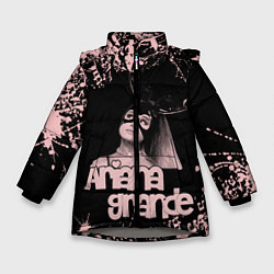 Куртка зимняя для девочки ARIANA GRANDE, цвет: 3D-светло-серый