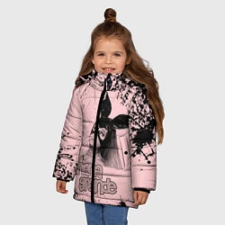 Куртка зимняя для девочки ARIANA GRANDE, цвет: 3D-черный — фото 2