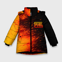 Зимняя куртка для девочки PUBG