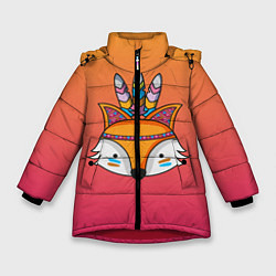 Зимняя куртка для девочки Лиса Индеец