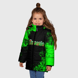 Куртка зимняя для девочки Terraria, цвет: 3D-красный — фото 2