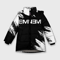 Куртка зимняя для девочки EMINEM, цвет: 3D-светло-серый