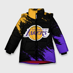 Зимняя куртка для девочки LA LAKERS