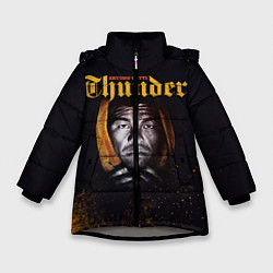 Куртка зимняя для девочки Arturo 'Thunder' Gatti, цвет: 3D-светло-серый