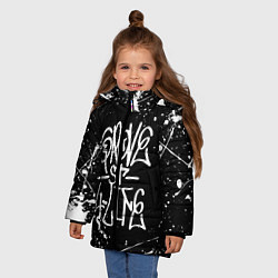 Куртка зимняя для девочки GROVE STREET GTA, цвет: 3D-черный — фото 2
