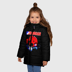 Куртка зимняя для девочки LIMP BIZKIT, цвет: 3D-черный — фото 2