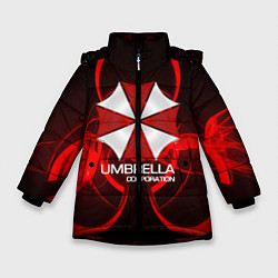 Зимняя куртка для девочки Umbrella Corp