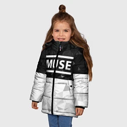 Куртка зимняя для девочки Muse, цвет: 3D-красный — фото 2