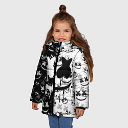 Куртка зимняя для девочки Fortnite & Marshmello, цвет: 3D-черный — фото 2