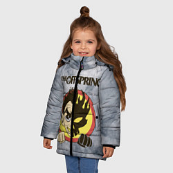 Куртка зимняя для девочки The Offspring, цвет: 3D-черный — фото 2