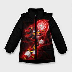 Куртка зимняя для девочки SHADOW, цвет: 3D-черный