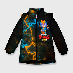Куртка зимняя для девочки BRAWL STARS GT MAX 3, цвет: 3D-черный