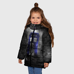 Куртка зимняя для девочки THE DOCTOR, цвет: 3D-черный — фото 2