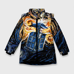 Зимняя куртка для девочки Van Gogh Tardis