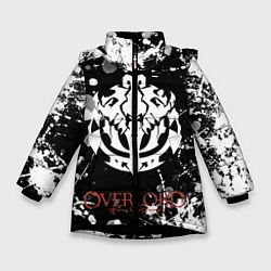 Куртка зимняя для девочки OVERLORD, цвет: 3D-черный