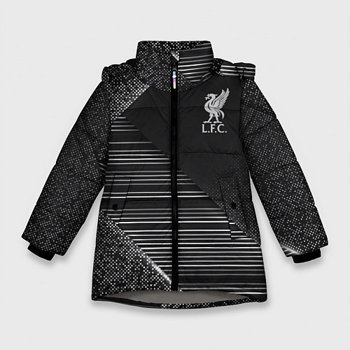 Зимняя куртка для девочки Liverpool F C / 3D-Светло-серый – фото 1