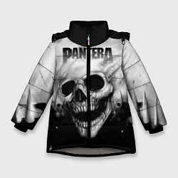 Куртка зимняя для девочки Pantera, цвет: 3D-светло-серый