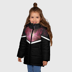 Куртка зимняя для девочки The Sword of Orion, цвет: 3D-черный — фото 2